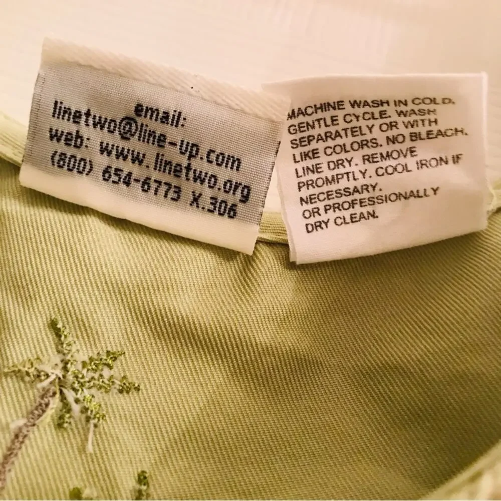 Line Two Palm Tree Sleeveless Dress Size Large - Picture 6 of 8